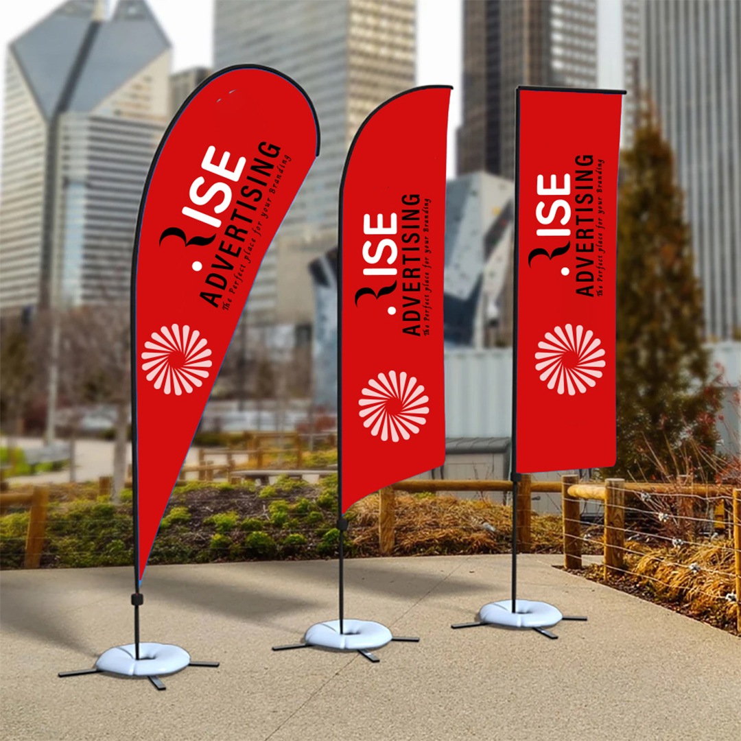 Promotional Flags and X-Stands